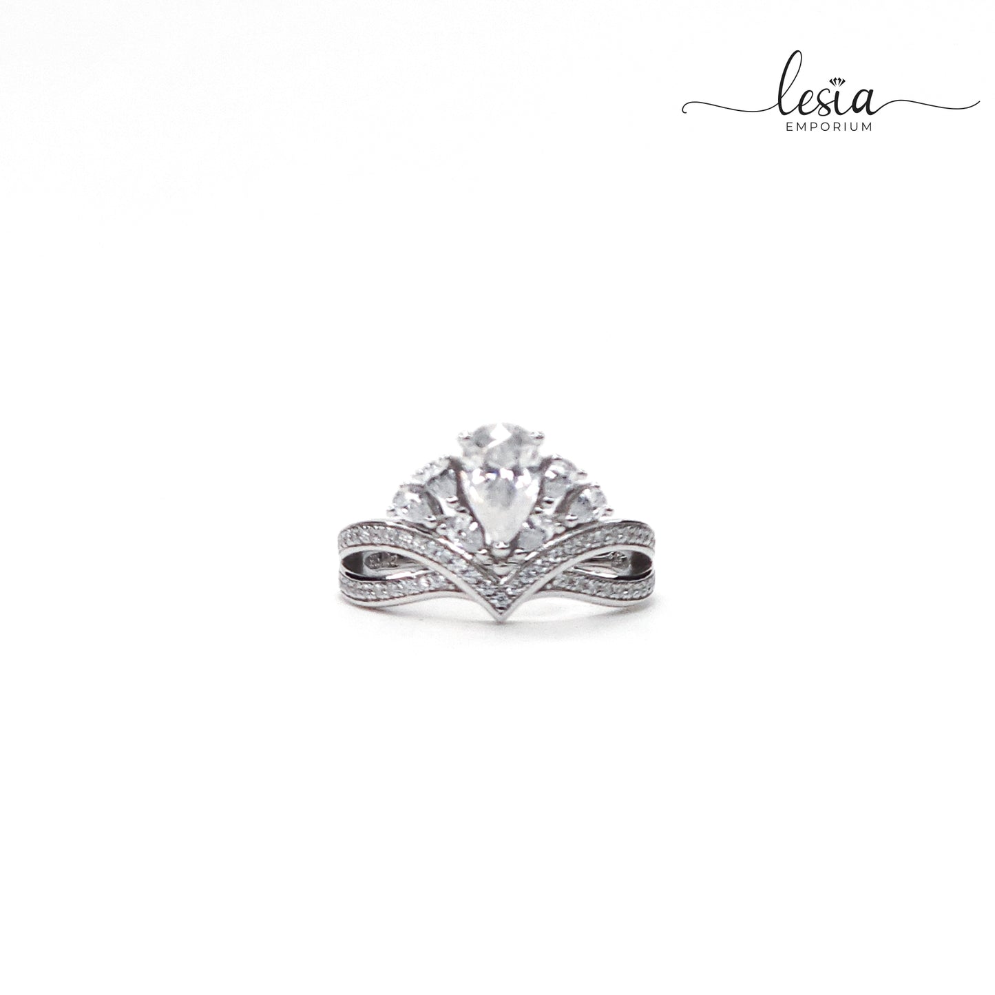 Solitaire Moissanite Diamond Ring (1 Carat)