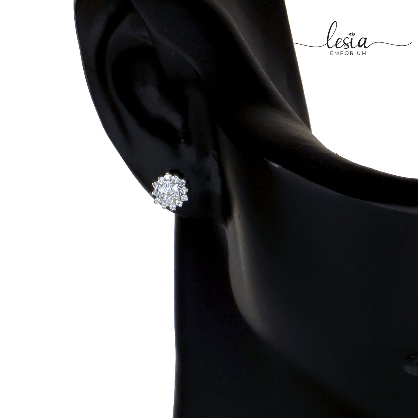 Kadam Small Moissanite Earrings (10 Cent)