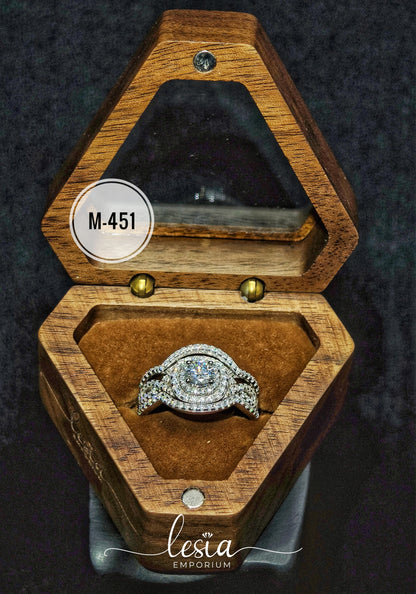 Solitaire Moissanite Ring (0.5 Carat)