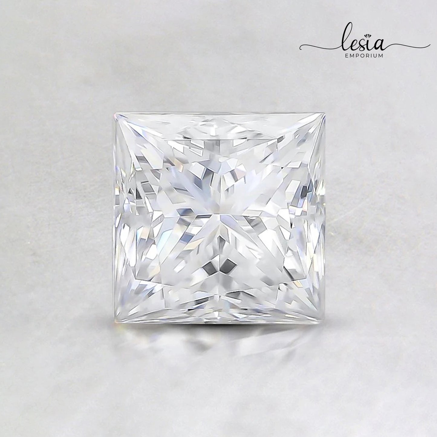 Moissanite Stones (Princess Cut)