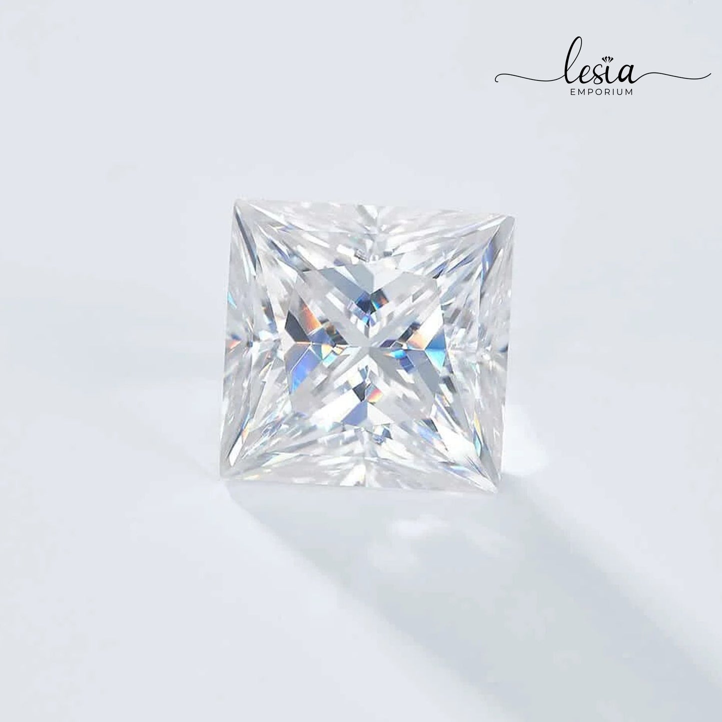 Moissanite Stones (Princess Cut)