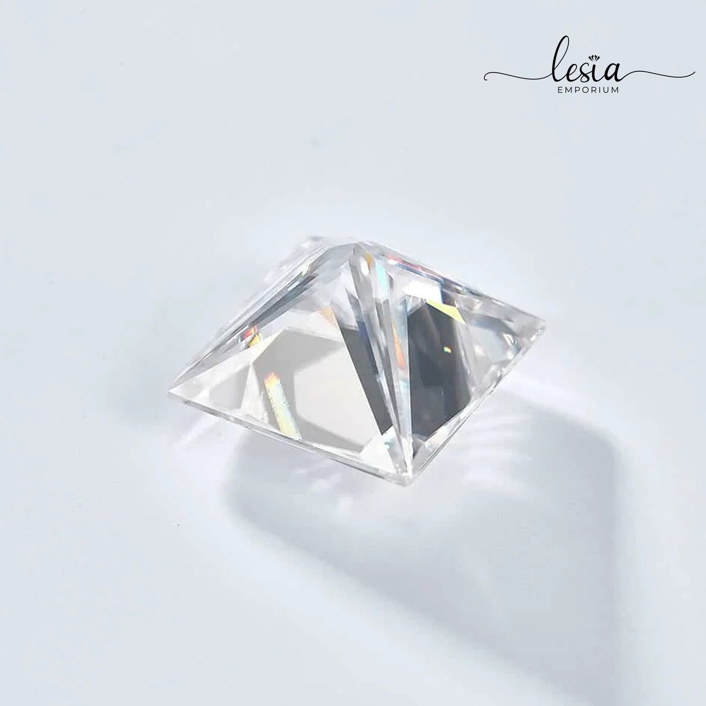 Moissanite Stones (Princess Cut)