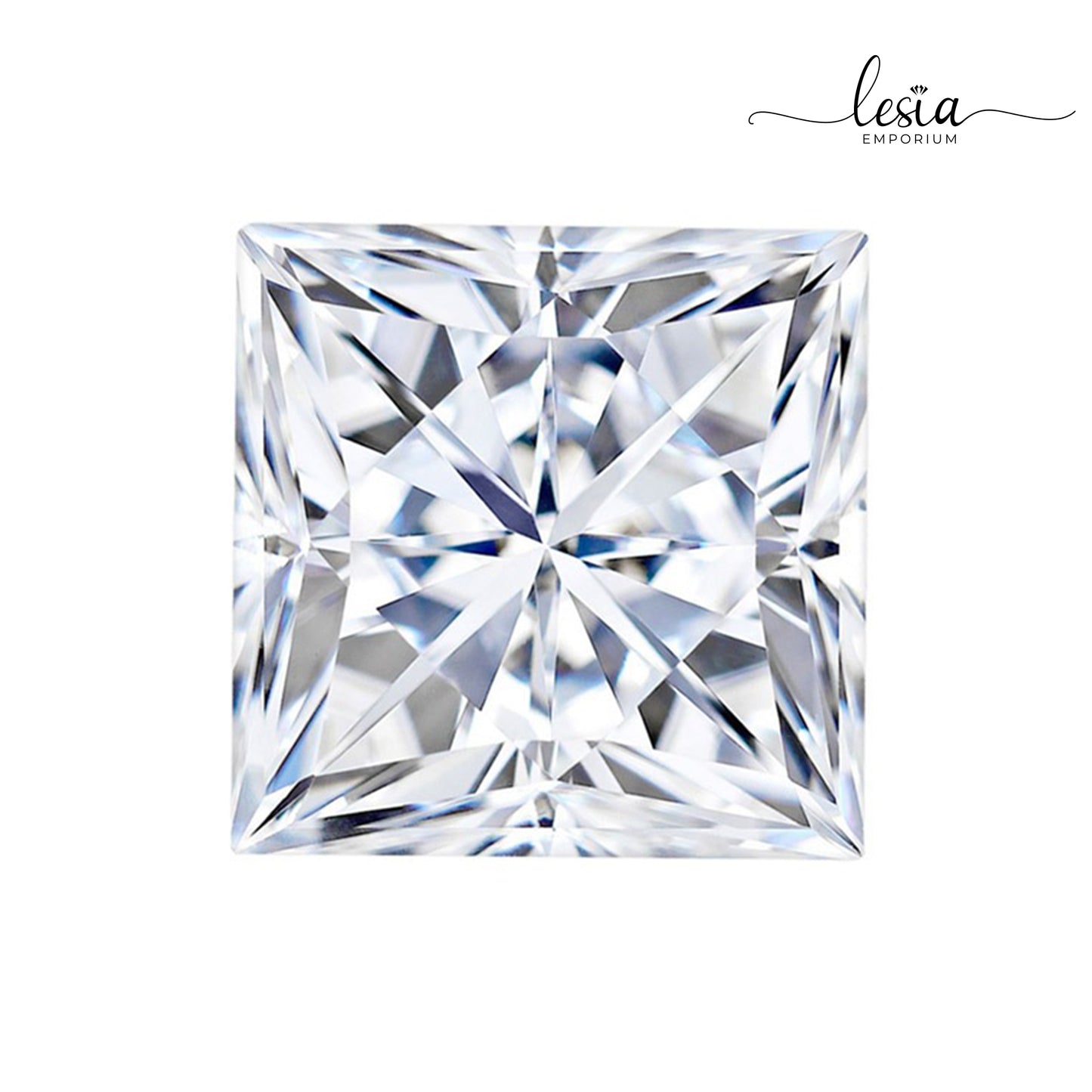 Moissanite Stones (Princess Cut)