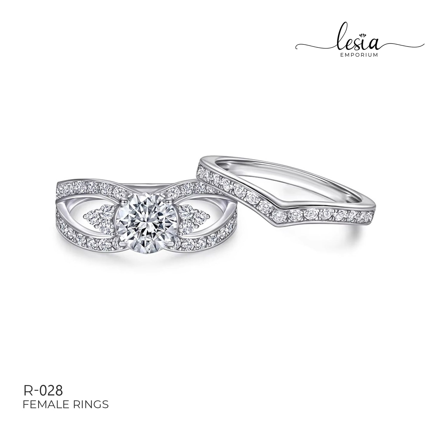 Solitaire Moissanite Ring (1.2 Carat)