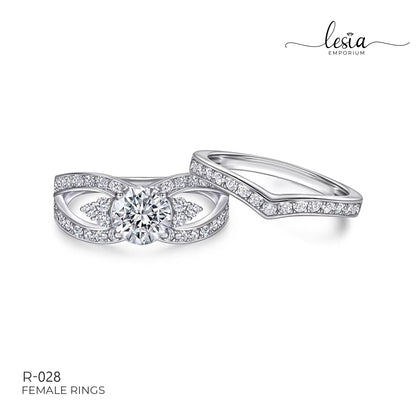Solitaire Moissanite Ring (1.2 Carat)