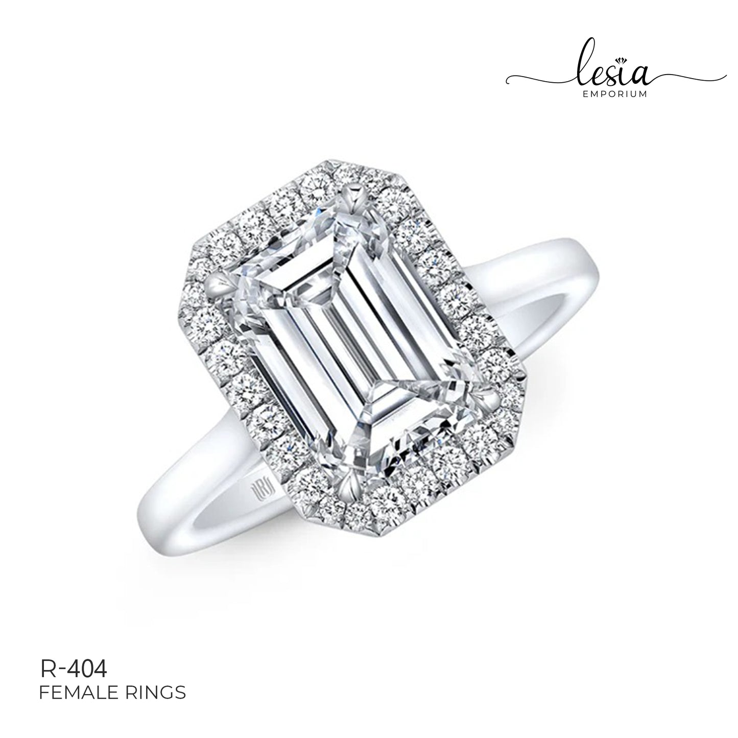 Solitaire Moissanite Ring (2 Carat)