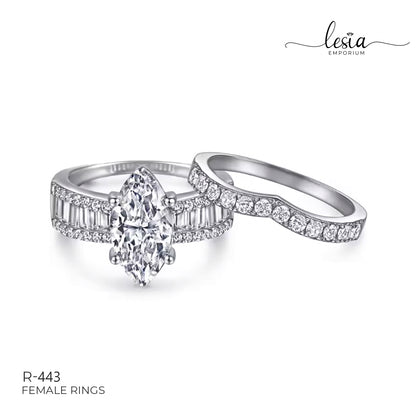 Solitaire Moissanite Ring (3 Carat)