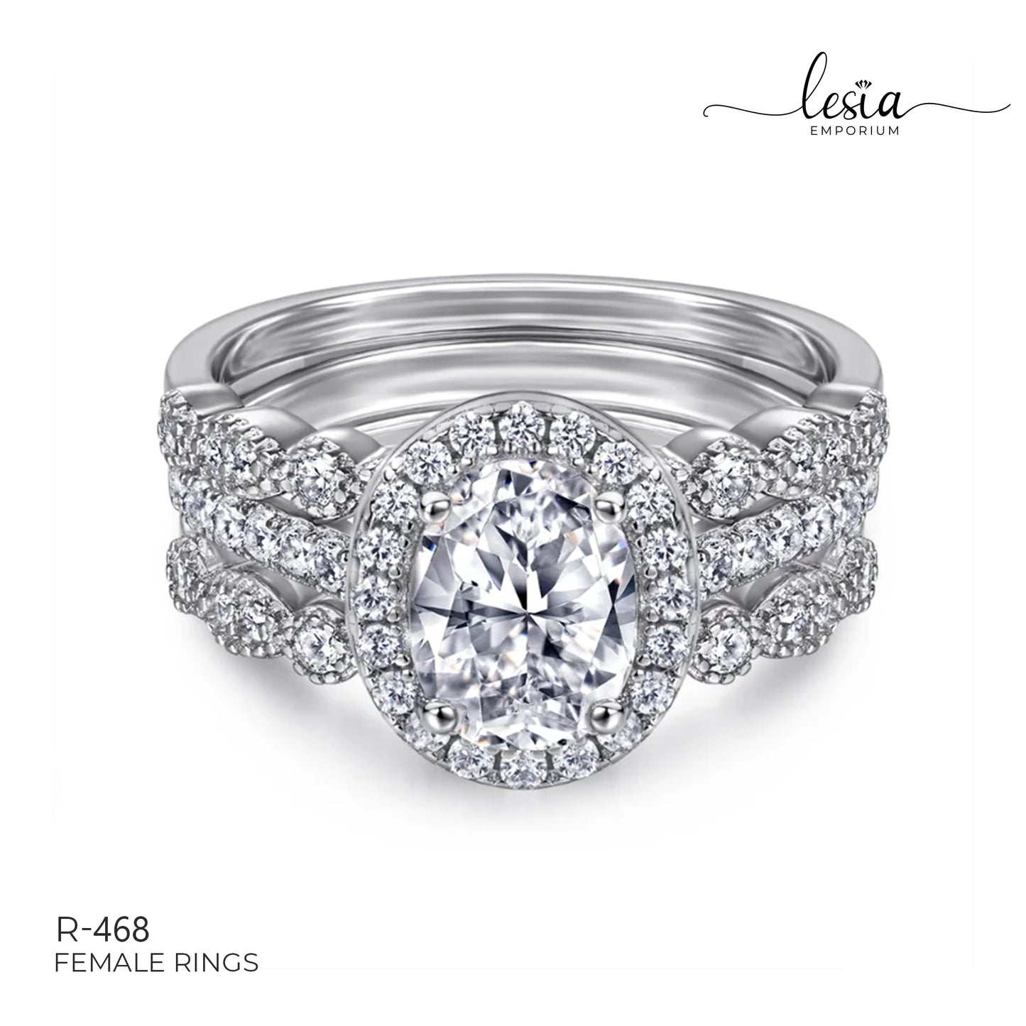 Solitaire Moissanite Ring (1.5 Carat)