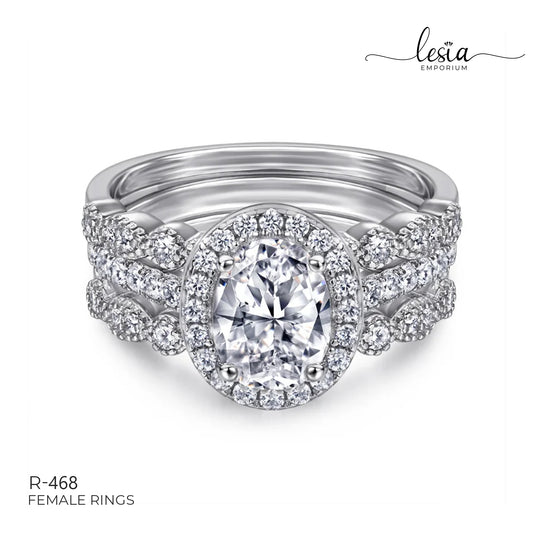 Solitaire Moissanite Ring (1.5 Carat)