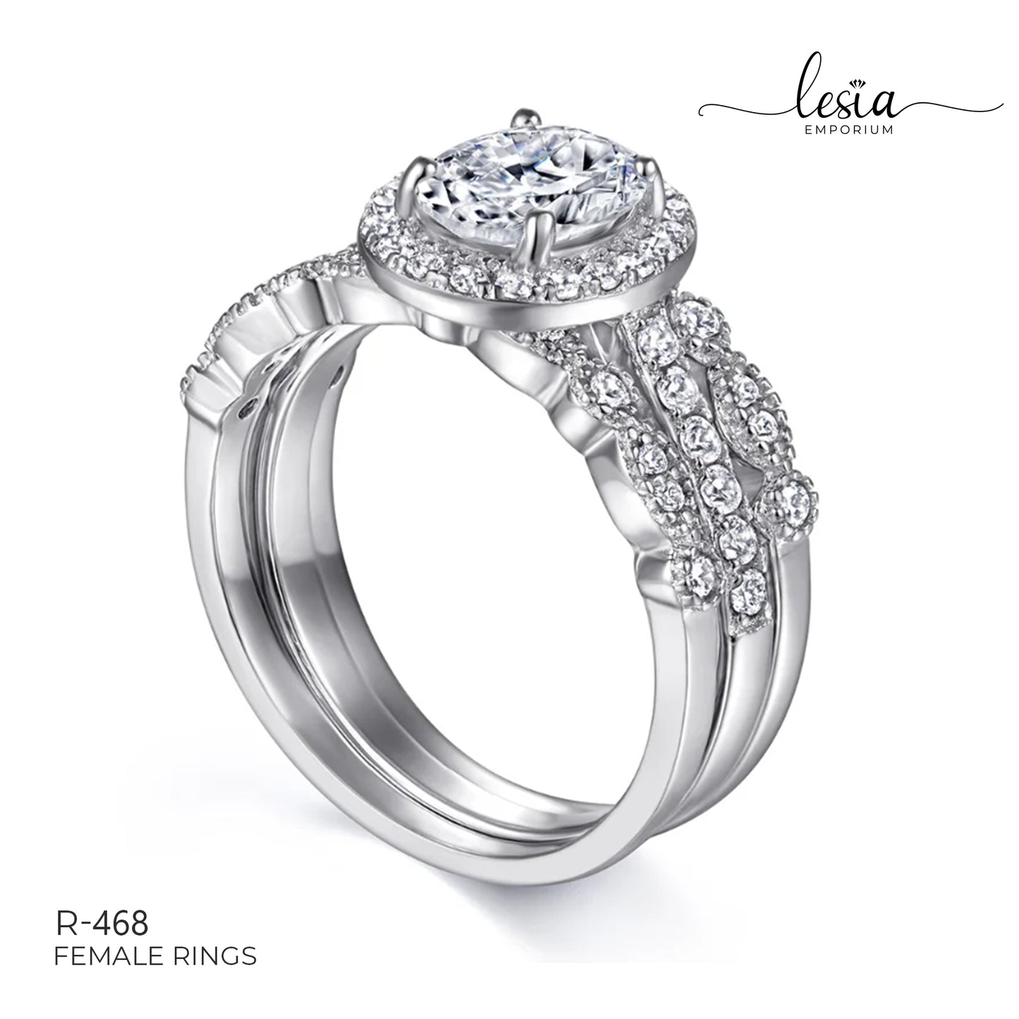 Solitaire Moissanite Ring (1.5 Carat)