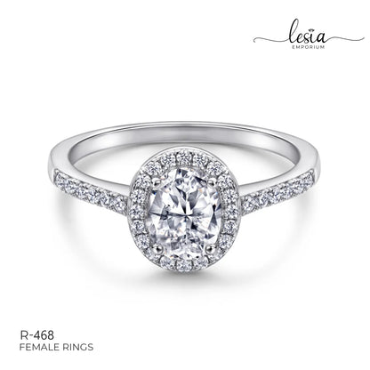 Solitaire Moissanite Ring (1.5 Carat)