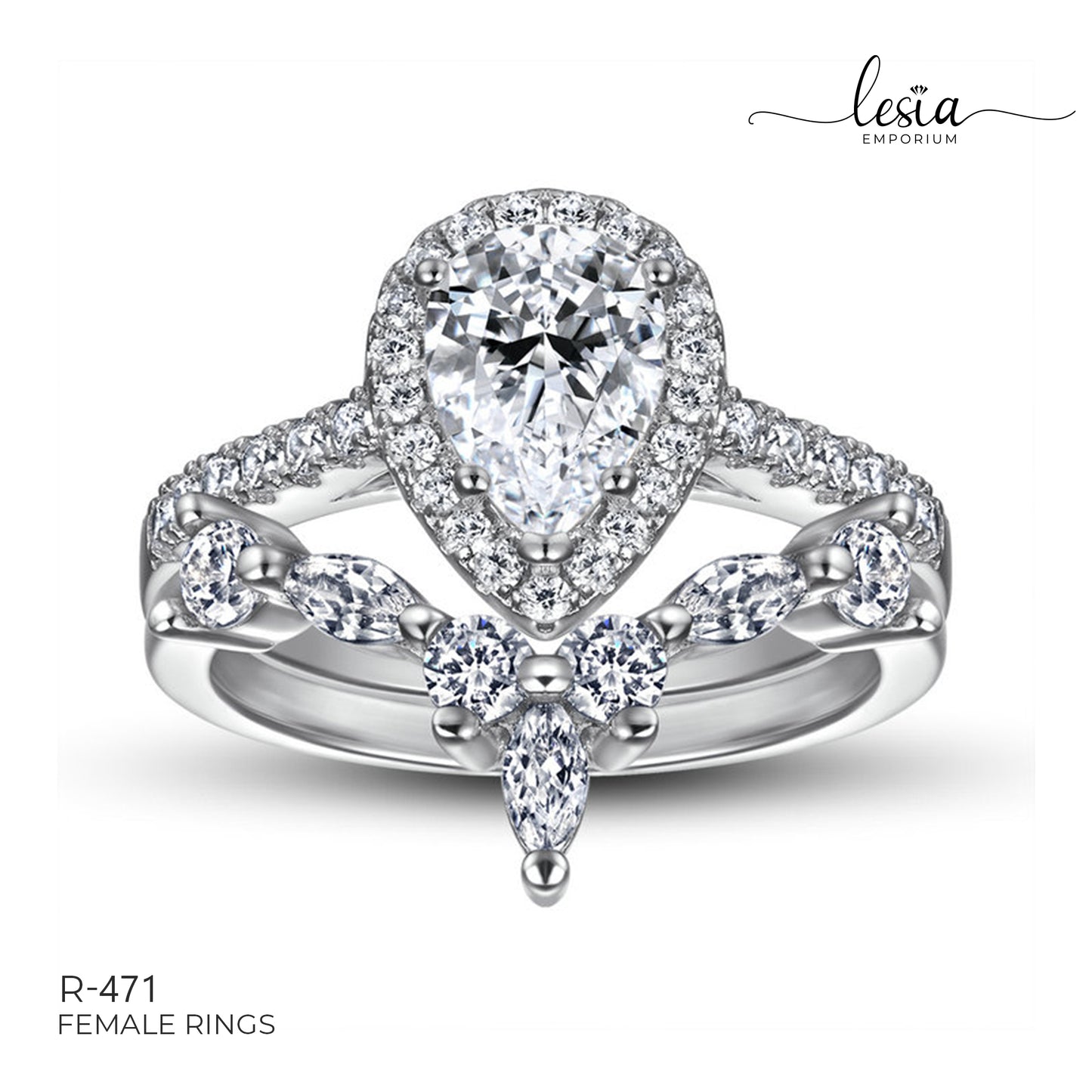 Solitaire Moissanite Ring (1.5 Carat)