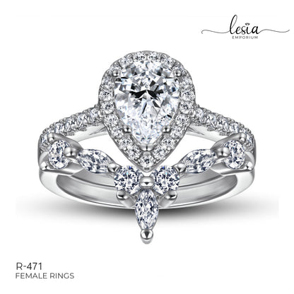 Solitaire Moissanite Ring (1.5 Carat)