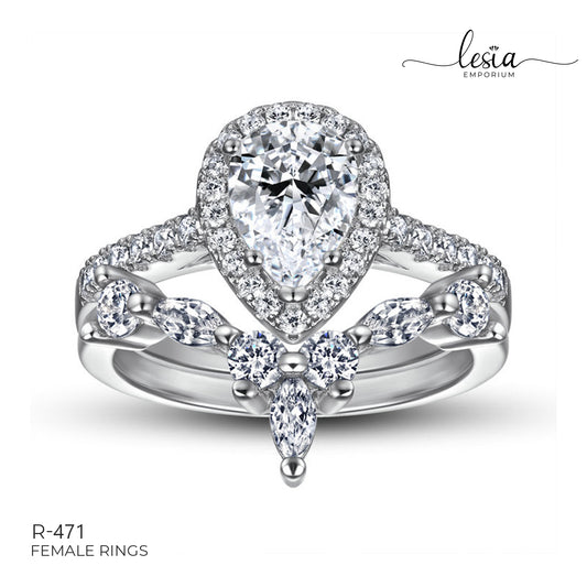 Solitaire Moissanite Ring (1.5 Carat)