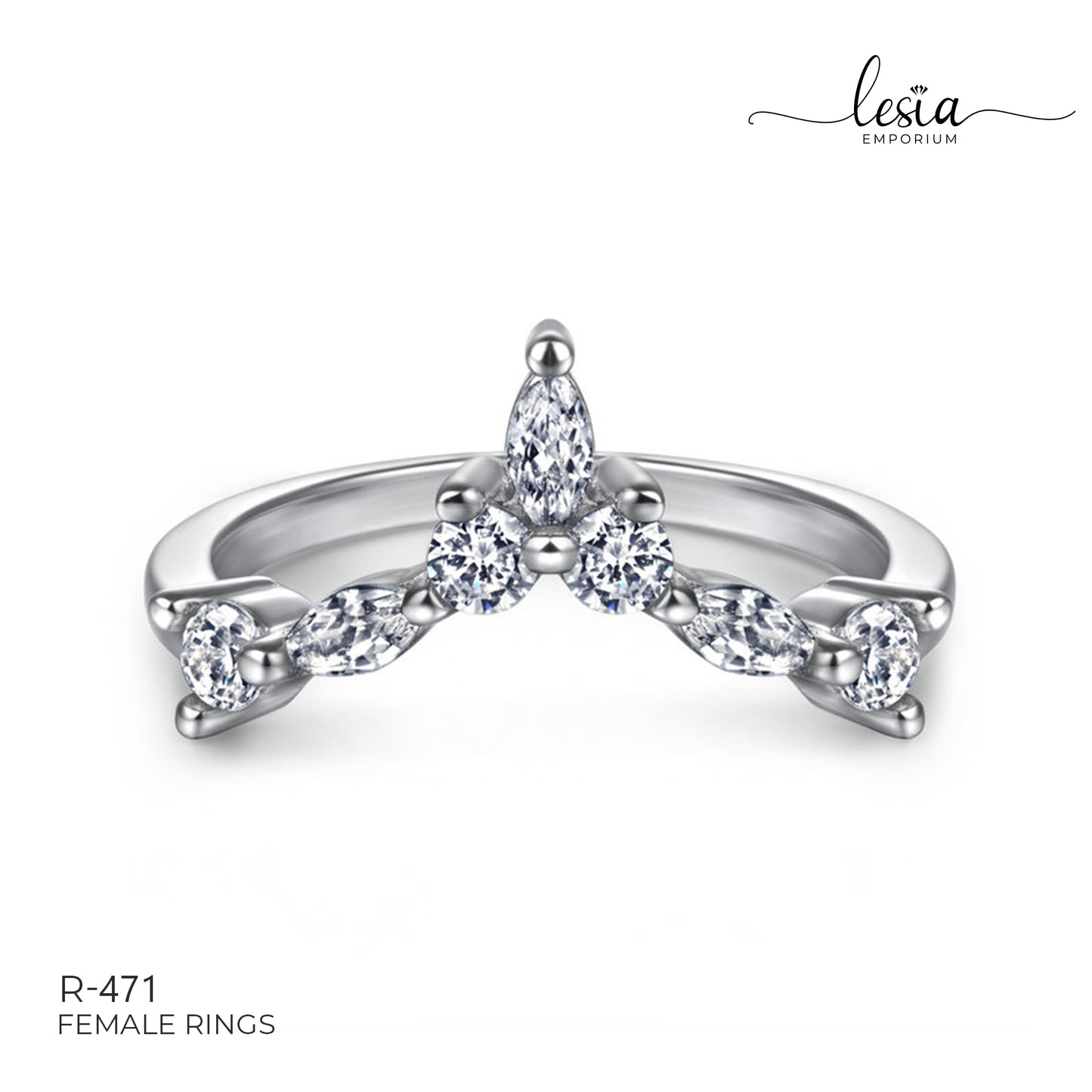 Solitaire Moissanite Ring (1.5 Carat)