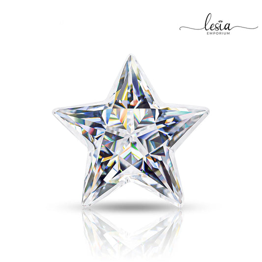 Moissanite Stones (Star Cut)
