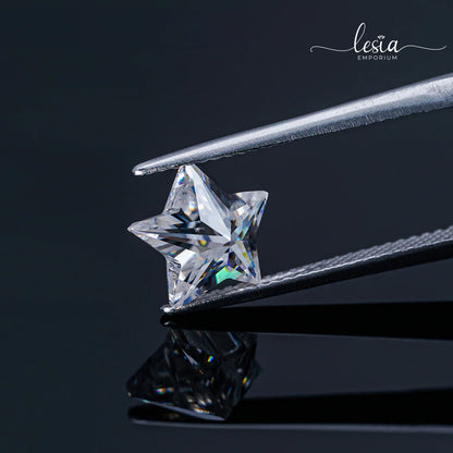 Moissanite Stones (Star Cut)