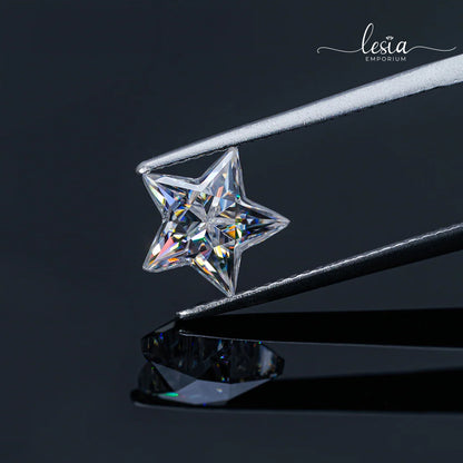 Moissanite Stones (Star Cut)