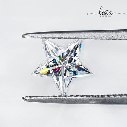 Moissanite Stones (Star Cut)