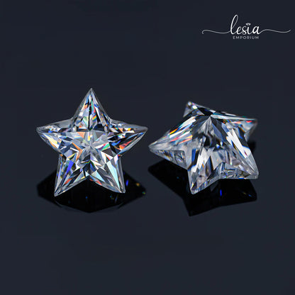 Moissanite Stones (Star Cut)