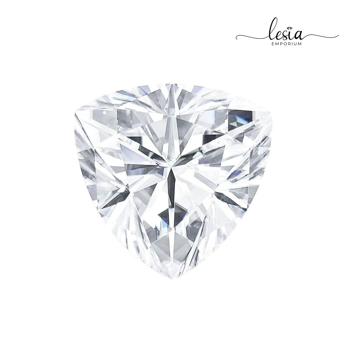 Moissanite Stones (Trilliant Cut)