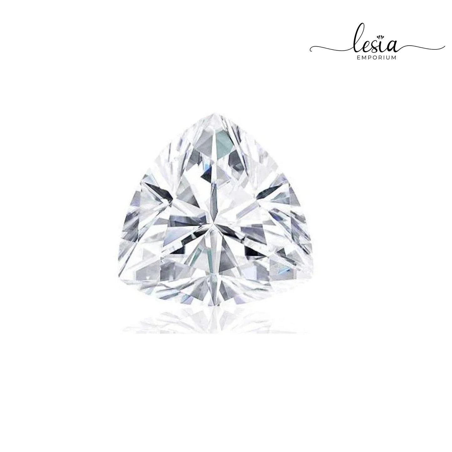 Moissanite Stones (Trilliant Cut)