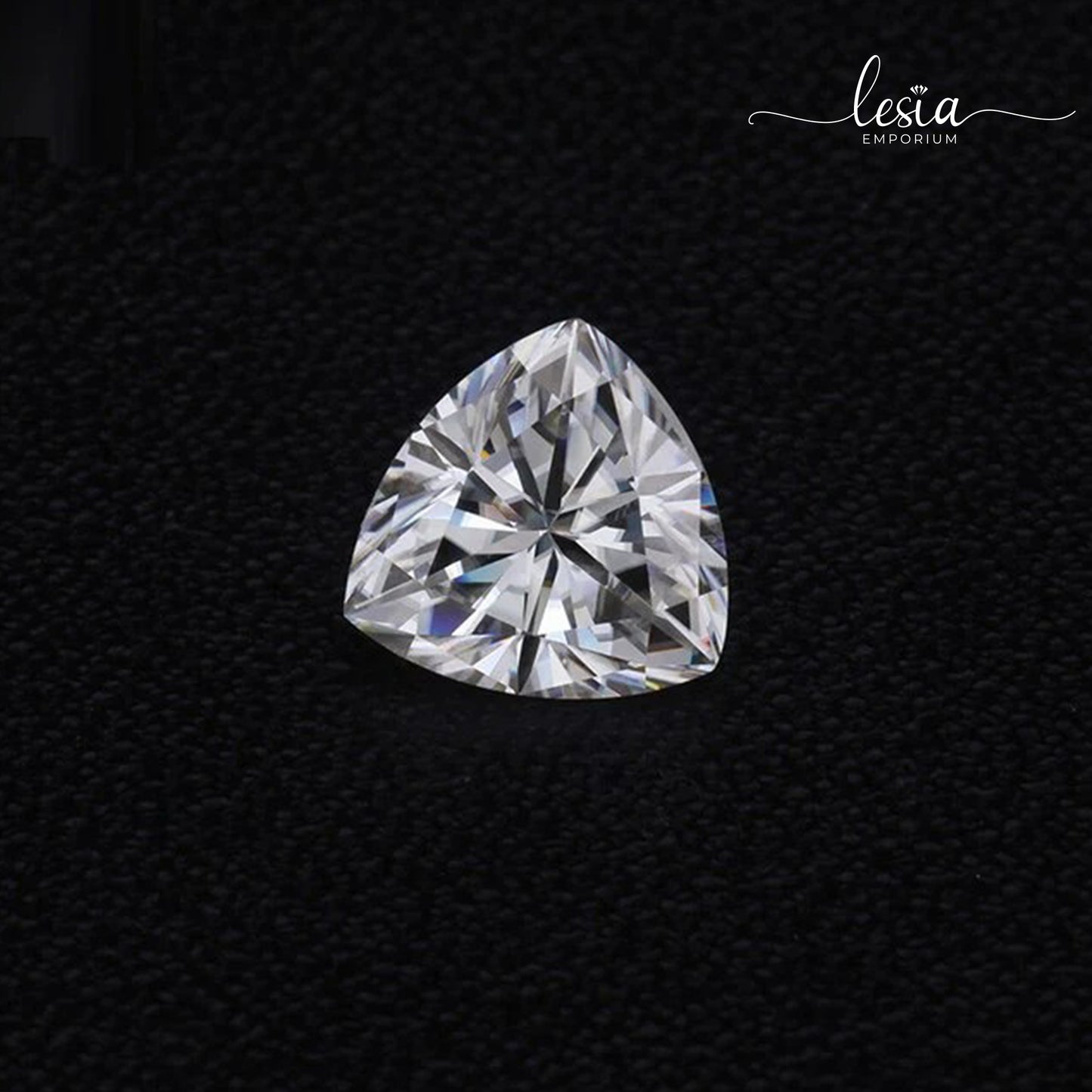 Moissanite Stones (Trilliant Cut)