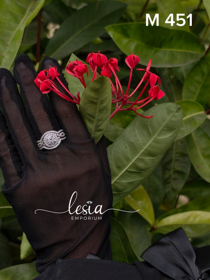Solitaire Moissanite Ring (0.5 Carat)