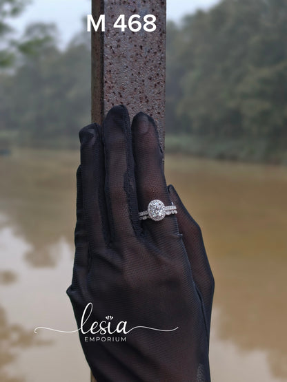 Solitaire Moissanite Ring (1.5 Carat)