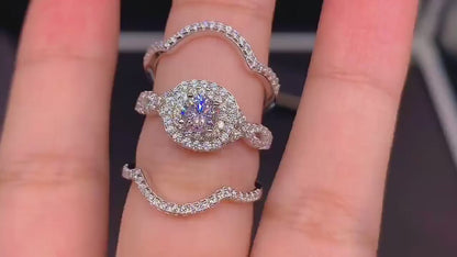 Solitaire Moissanite Ring (0.5 Carat)
